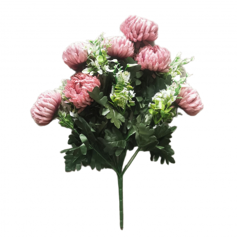 Chryzantemy bukiet 8 kwiatów 58cm